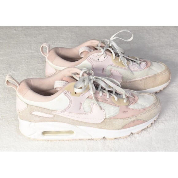 Nike Women's SIZE 7 Air Max 90 Futura SE Barely Rose Pink - Picture 1 of 6